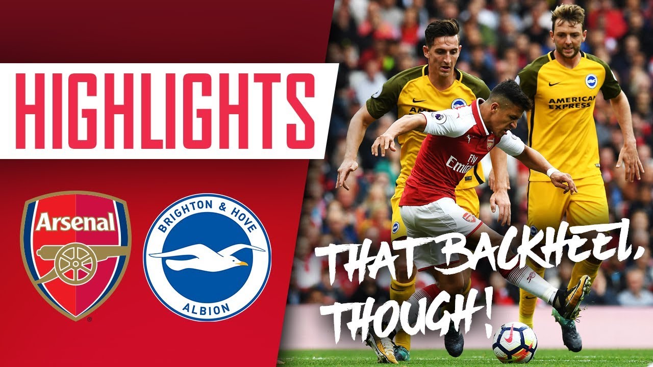 THAT BACKHEEL! | Arsenal 2-0 Brighton & Hove Albion | Highlights