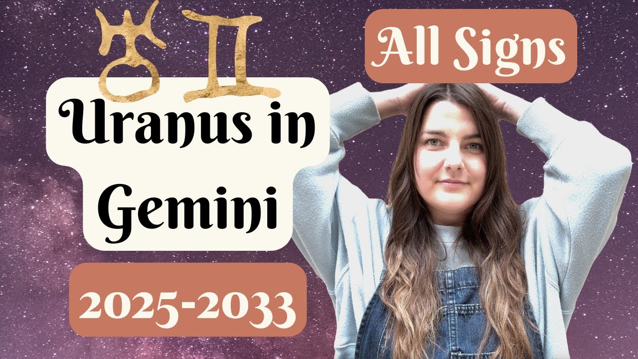 Uranus in Gemini (ALL SIGNS) RAPID and Unstoppable Change 🎢 2025-2033
