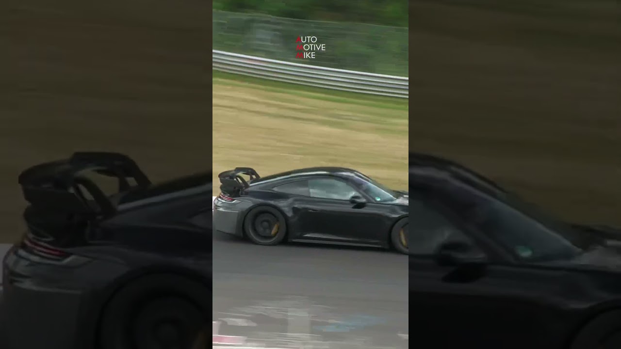 Porsche 992 GT2 RS Testing at the N&uuml;rburgring