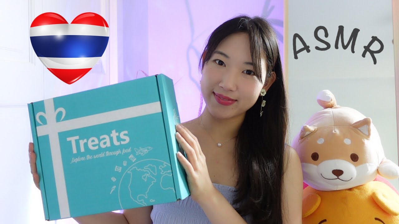 asmr Mukbang Snacks from Thailand 🇹🇭 ┃TryTreats