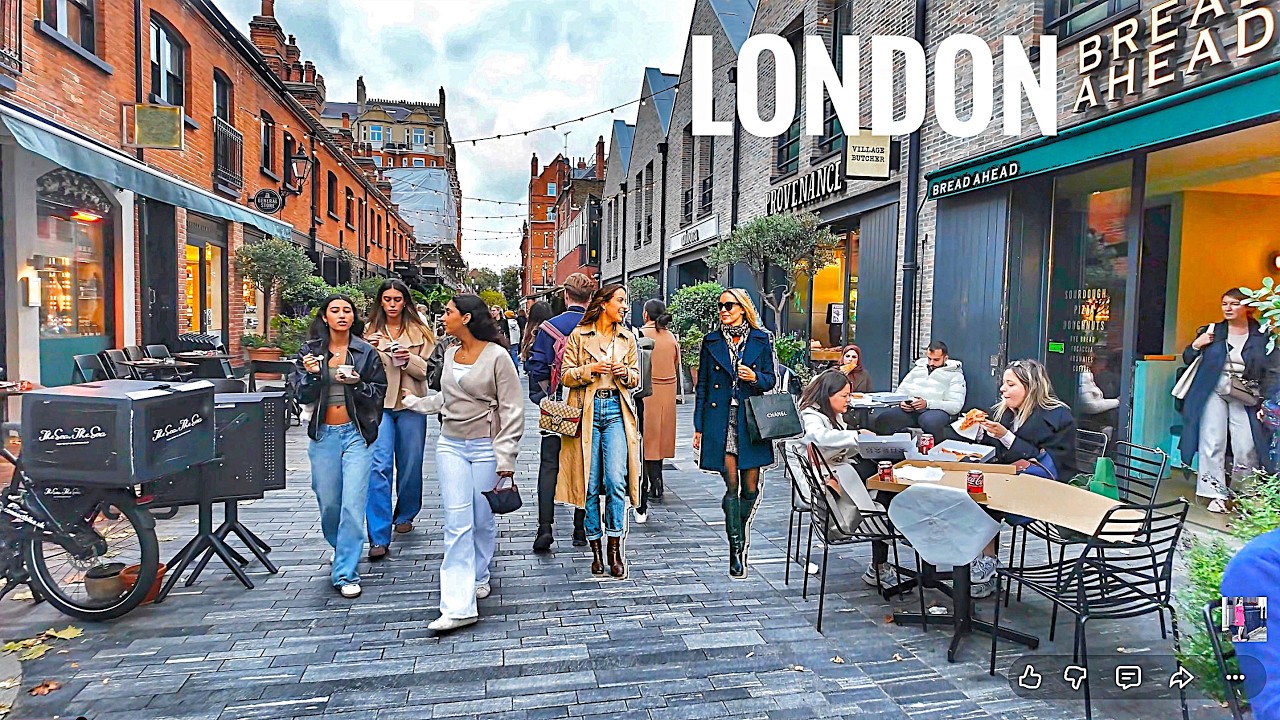 Central London City Walk | Explore London Chelsea, Victoria & Belgravia | London Autumn Streets [4K]