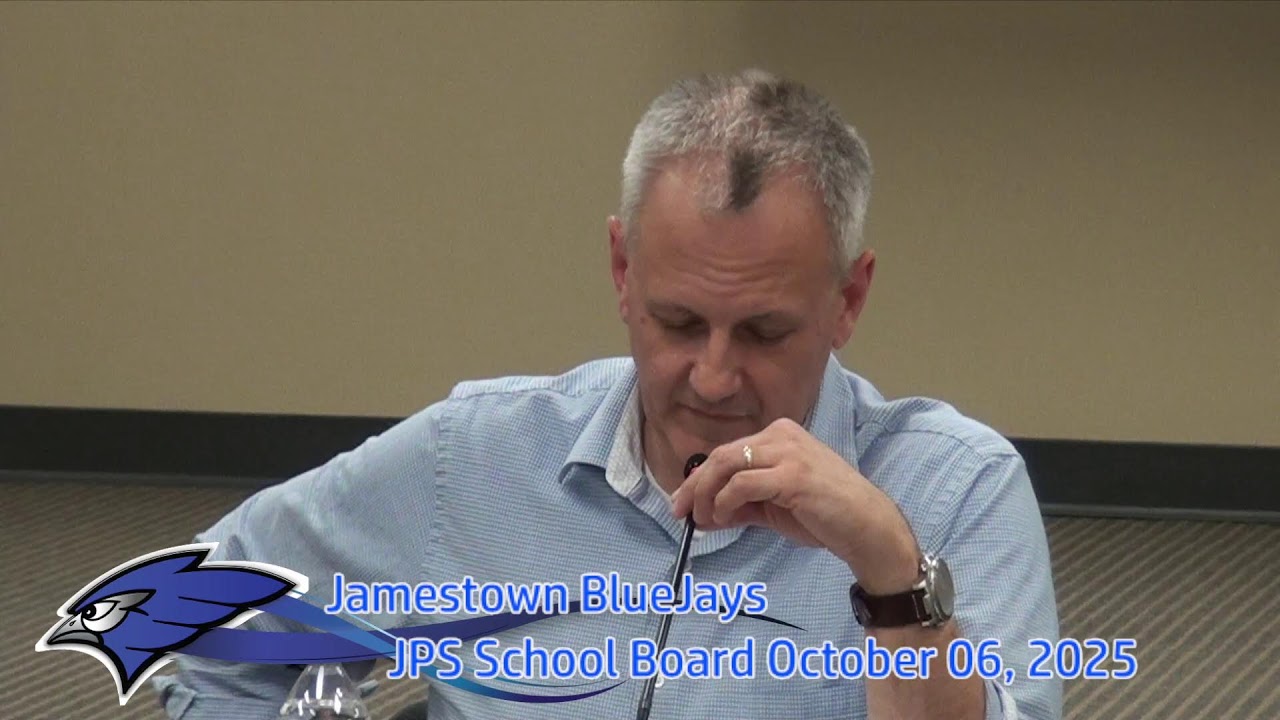 Jamestown School Board Meeting October 06, 2025
