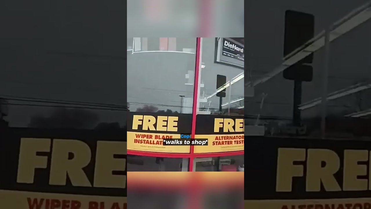 Hero Cop Saves a Trapped Man 😲