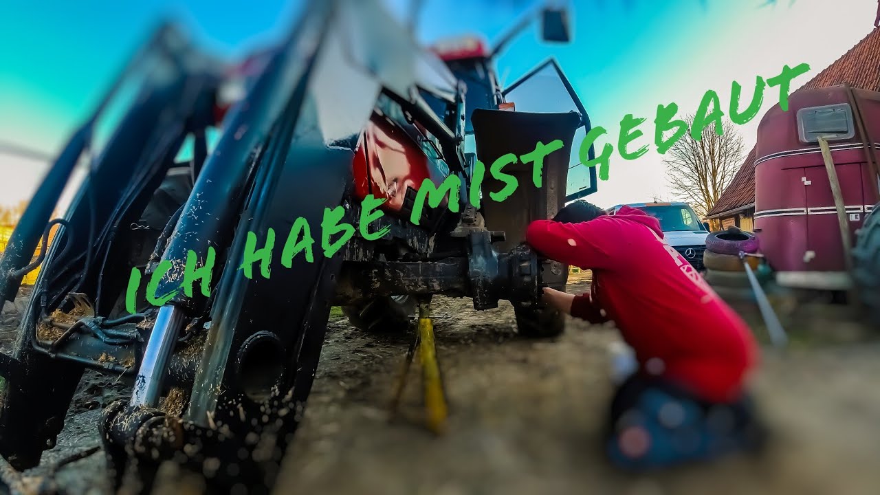 Ich habe Mist gebaut | Carraro Achse und Steuergeräte Nachgearbeitet | Case Maxxum 5140