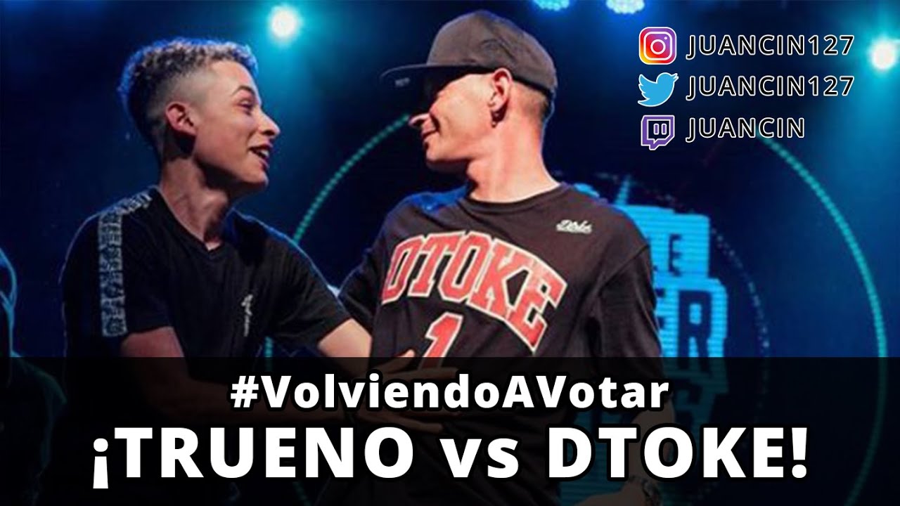 #VolviendoAVotar ¡TRUENO vs DTOKE! - FMS 2018