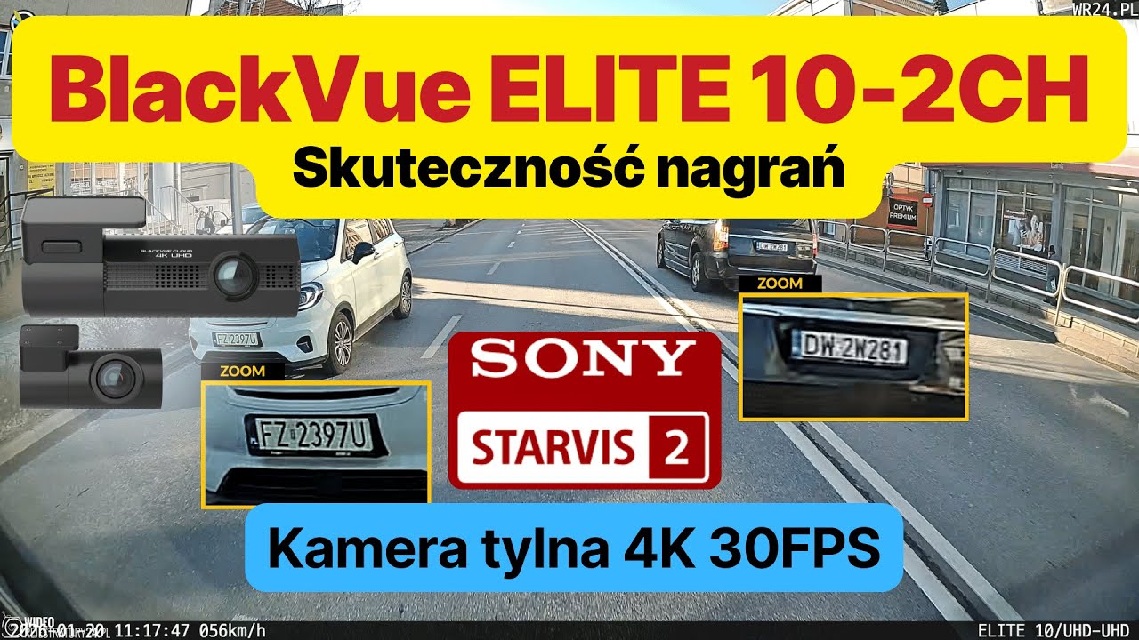 Kamera samochodowa BlackVue ELITE 10-2CH @ kamera tylna 4K