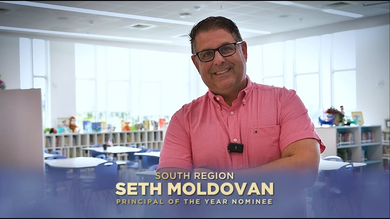 2023 Principal of the Year Nominee: Seth Moldovan, Blue Lake Elementary School