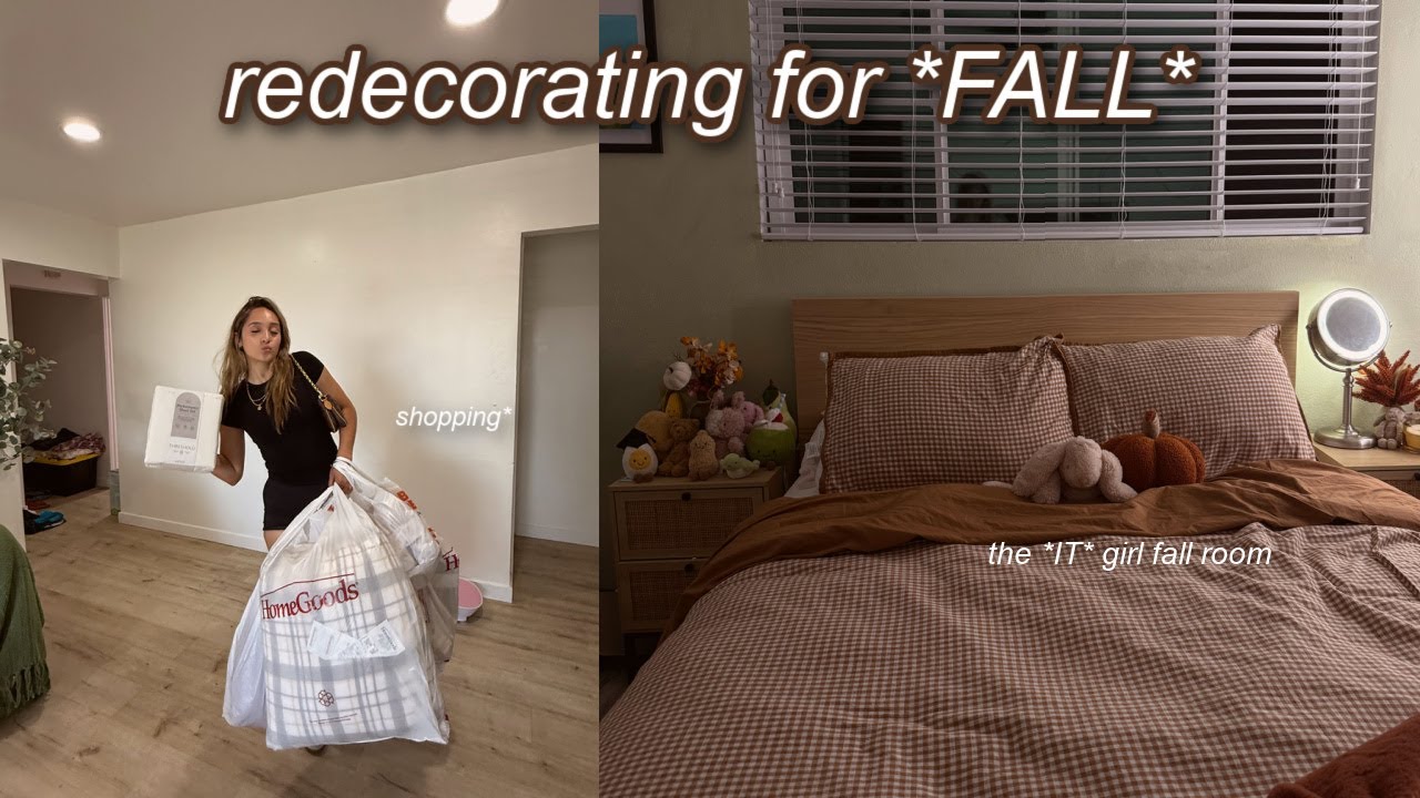 redecorating for *FALL* | shopping to find the PERFECT fall aesthetic