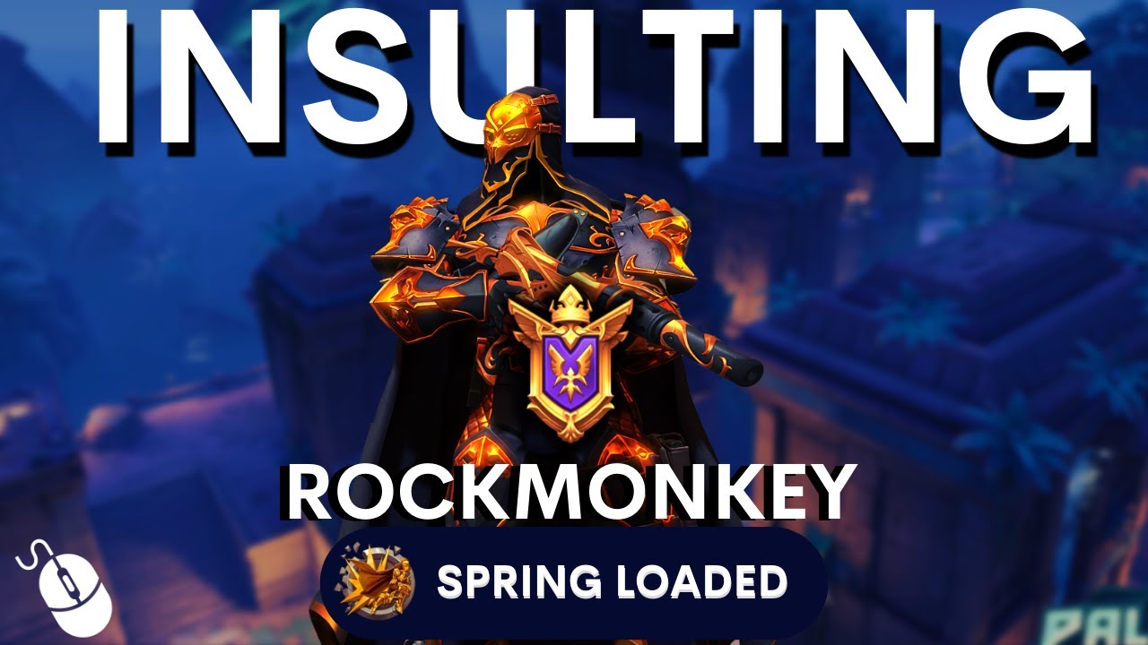 Rockmonkey INSULTING and TROLLING Enemies Paladins VII Competitive