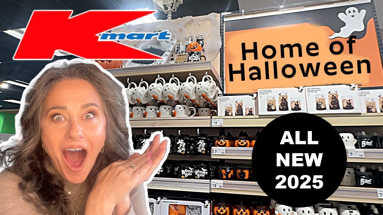 What's NEW at Kmart Australia for Halloween 2025 – Biggest Store Tour!