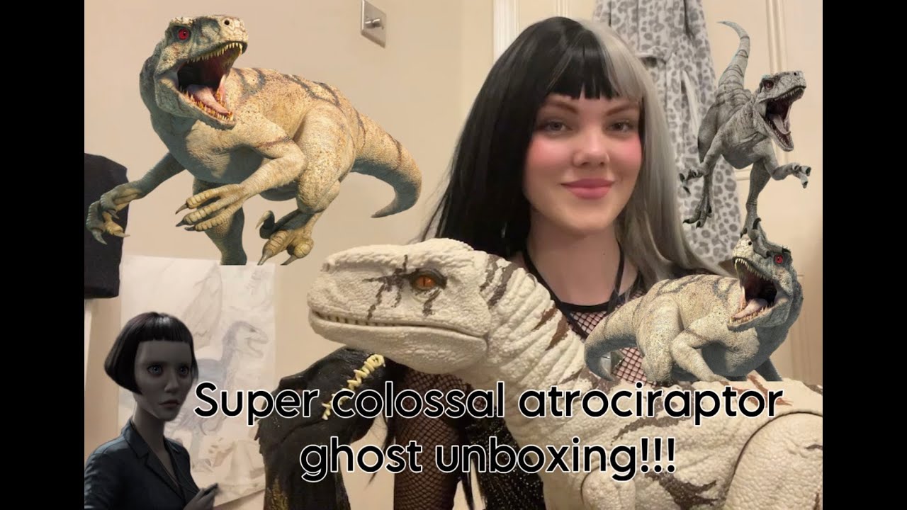 Super colossal atrociraptor ghost unboxing!!