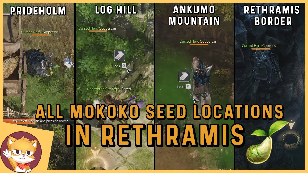 Where To Find All Mokoko Seeds in Rethramis | Lost Ark seed locations