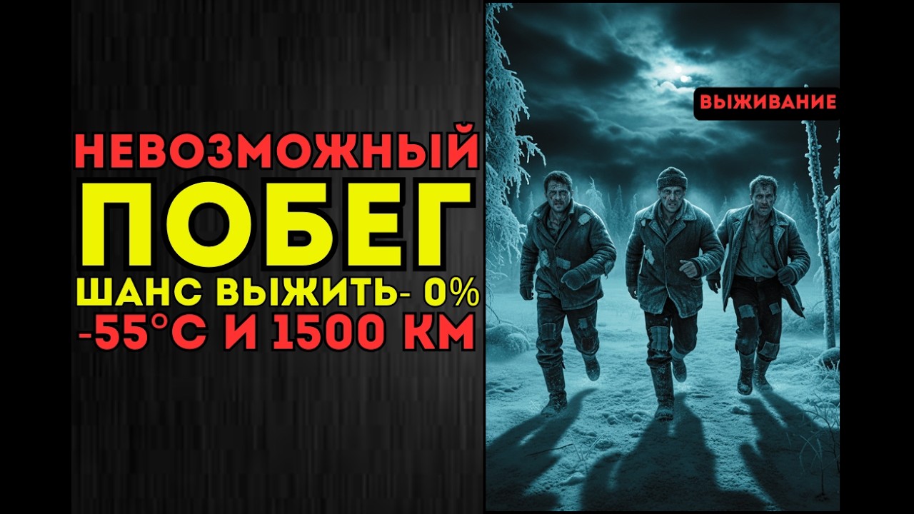 НЕВОЗМОЖНО! КАК они ВЫЖИЛИ? 1500 КМ ПО АДУ: Самый невероятный побег из ГУЛАГа шокирующая истории.