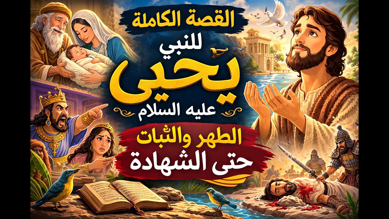 القصة الكاملة للنبي يحيى عليه السلام | الطهر والثبات حتى الشهادة