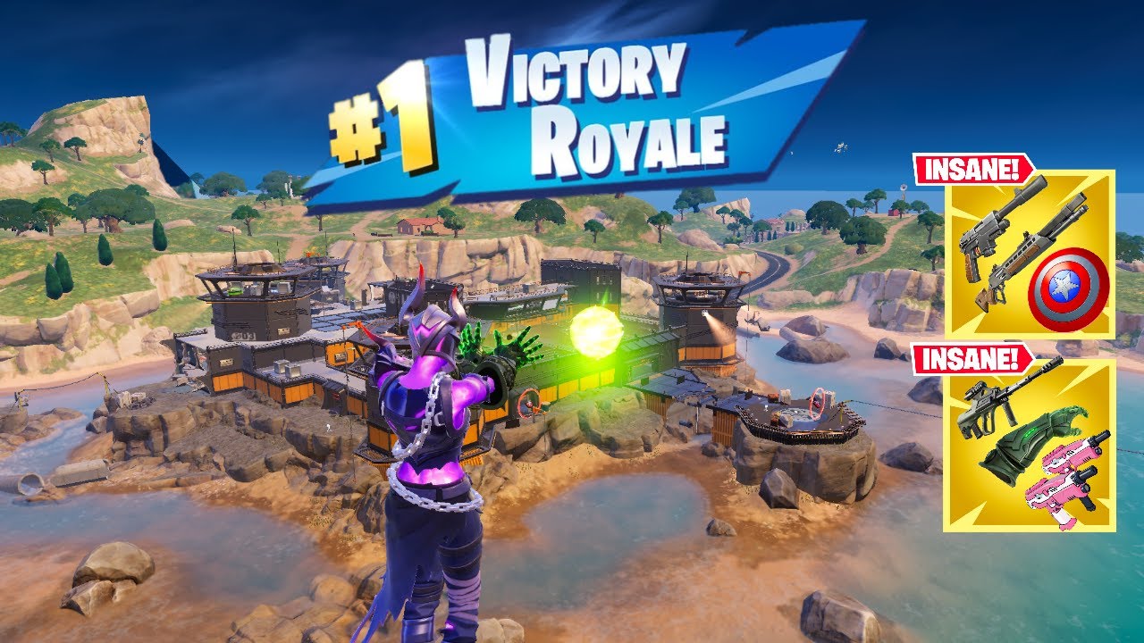 110 Kill Solo Vs Squads Wins Gameplay Full Game (Fortnite Season 4 Ps4 Controller)
