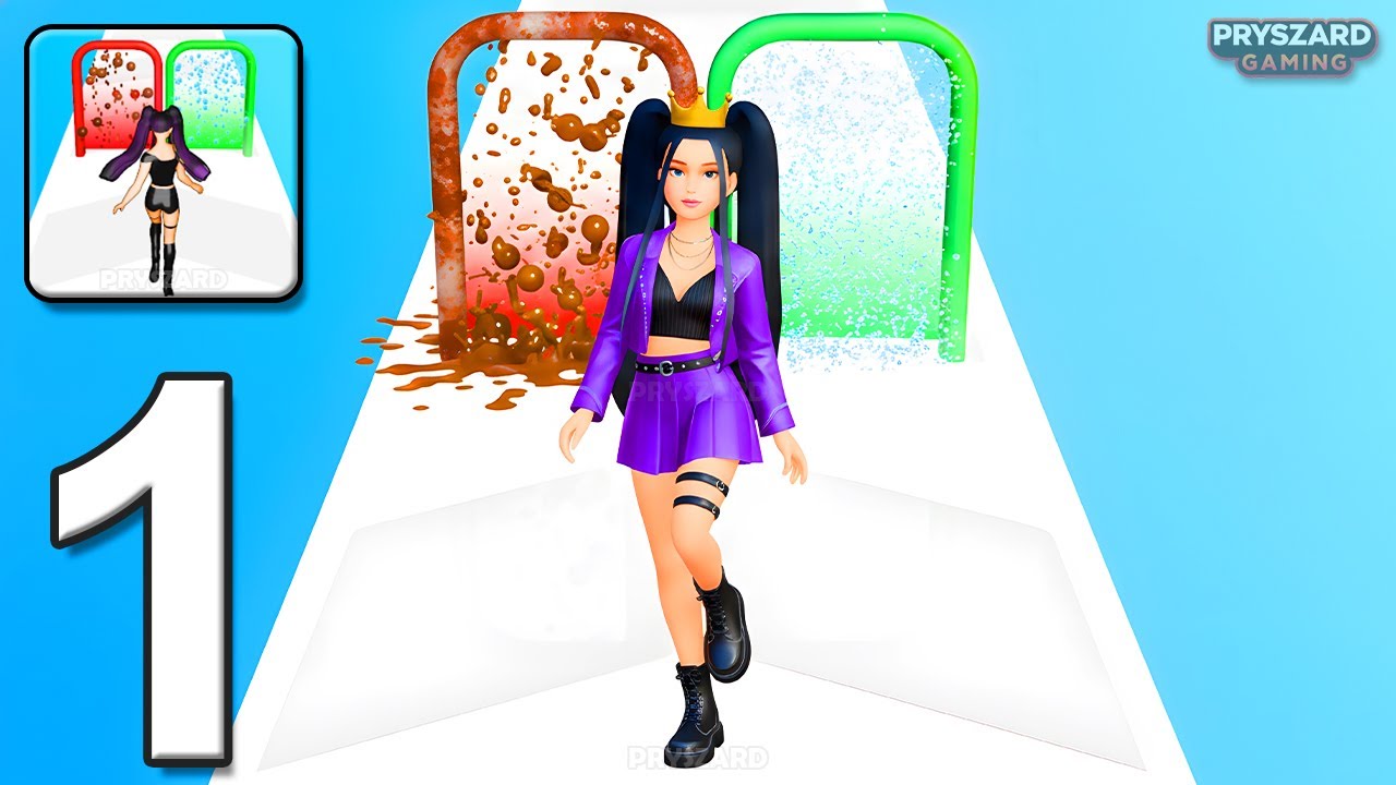 Build A Queen - Gameplay Walkthrough Part 1 - Doll Maker Game Level 1-12 (iOS, Android)