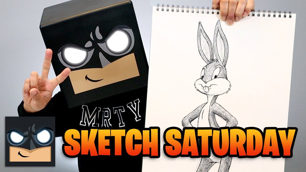 How To Draw Bugs Bunny | Sketch Saturday