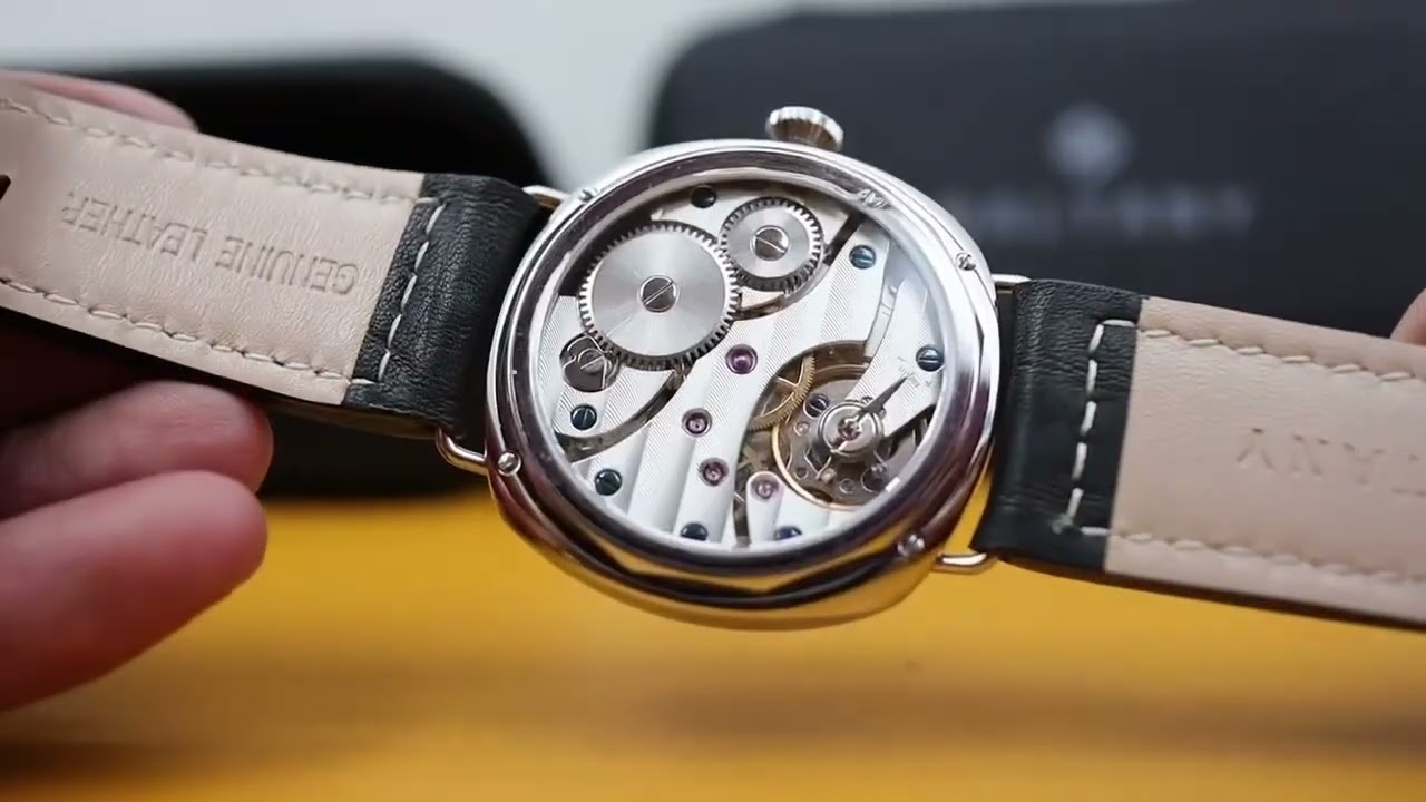 Baltany Radiomir Homage Sandwich California Dial Manual Winding Watch S4009H
