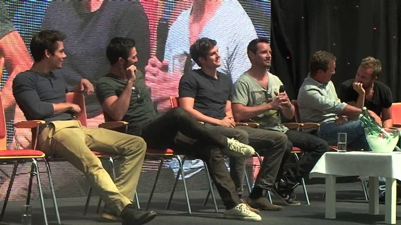 Teen Wolf Panel Dylan O'Brien, Tyler Hoechlin, Daniel Sharman, Ian Bohen, JR Bourne, Linden Ashby