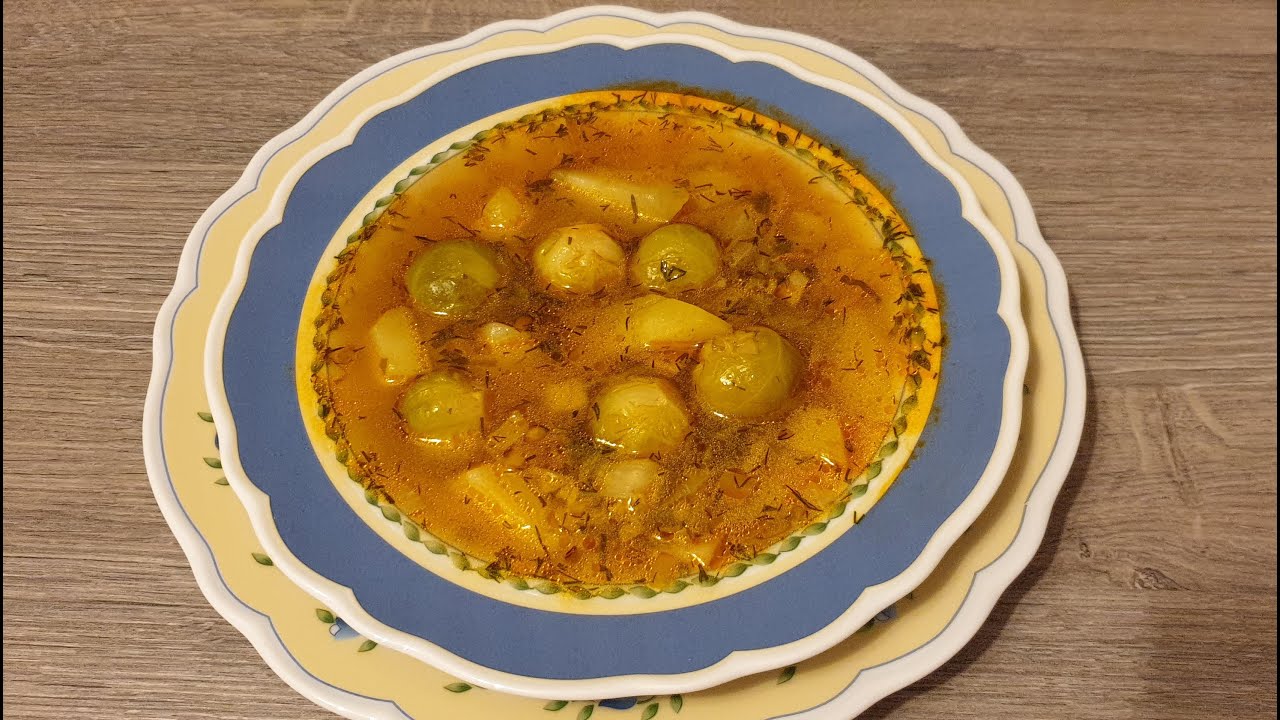 Вкусный Наваристый Овощной супчик для холодных дней!