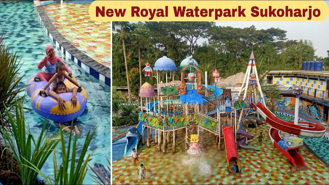 Kolam Renang New Royal Waterpark Sukoharjo Jawa Tengah