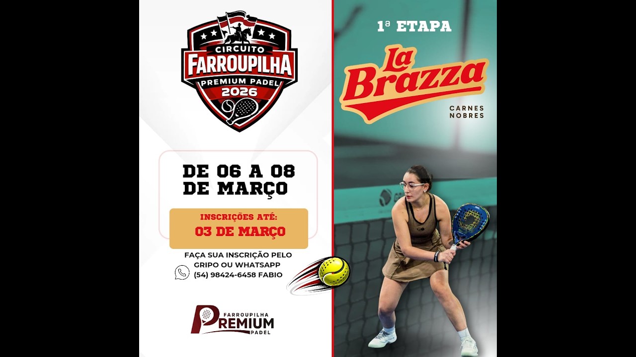Circuito Farroupilha Premium Padel - C.I.S. - 08/03/2026