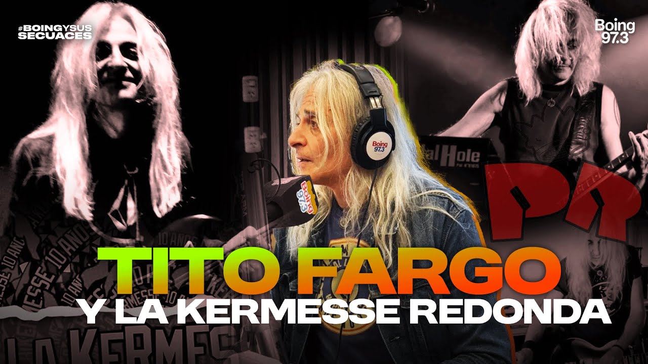 TITO FARGO, EX INEGRANTE de los REDONDITOS de RICOTA: la KERMESSE REDONDA celebra DIEZ A&Ntilde;OS