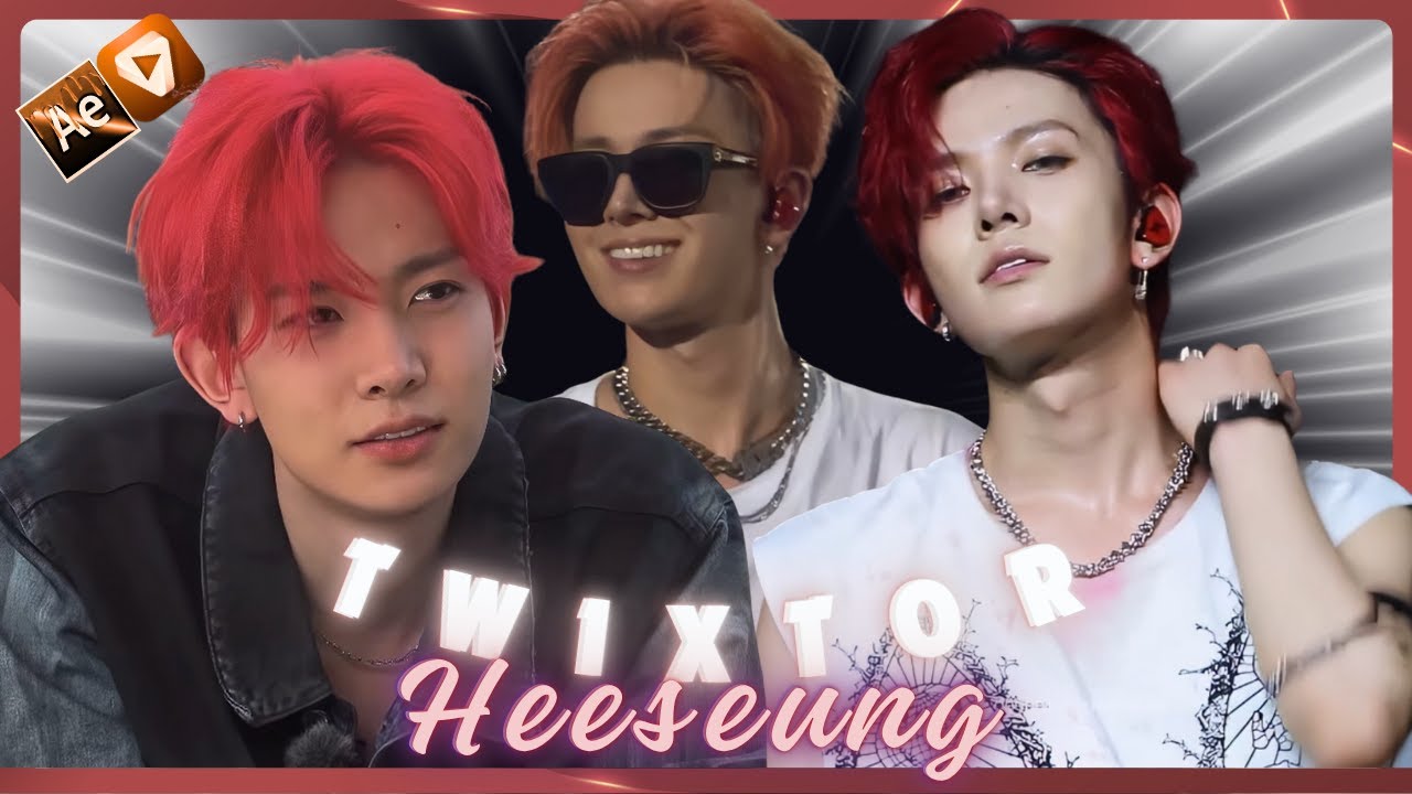 Heeseung Enhypen - 4K 'Exposing My X Bookmarks' Edit Clips (Slow Mo/Twixtor)