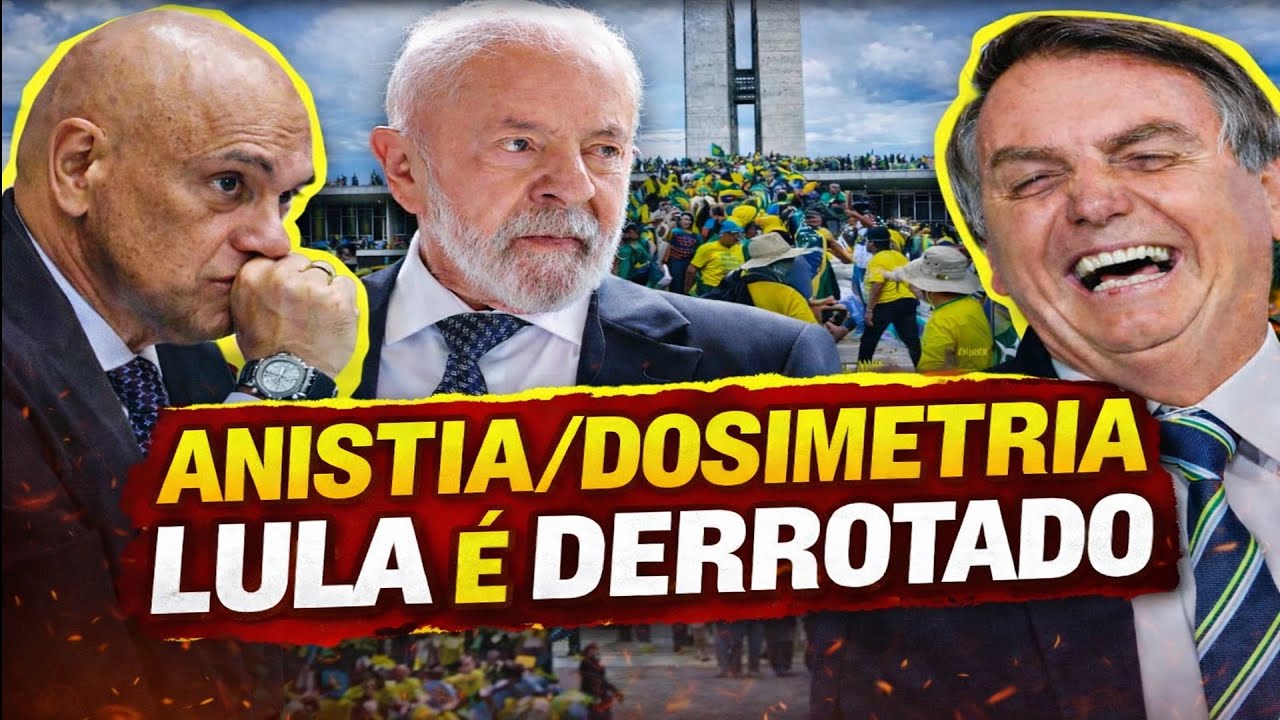 ANISTIA-DOSIMETRIA: PLANO DE LULA FRACASSA