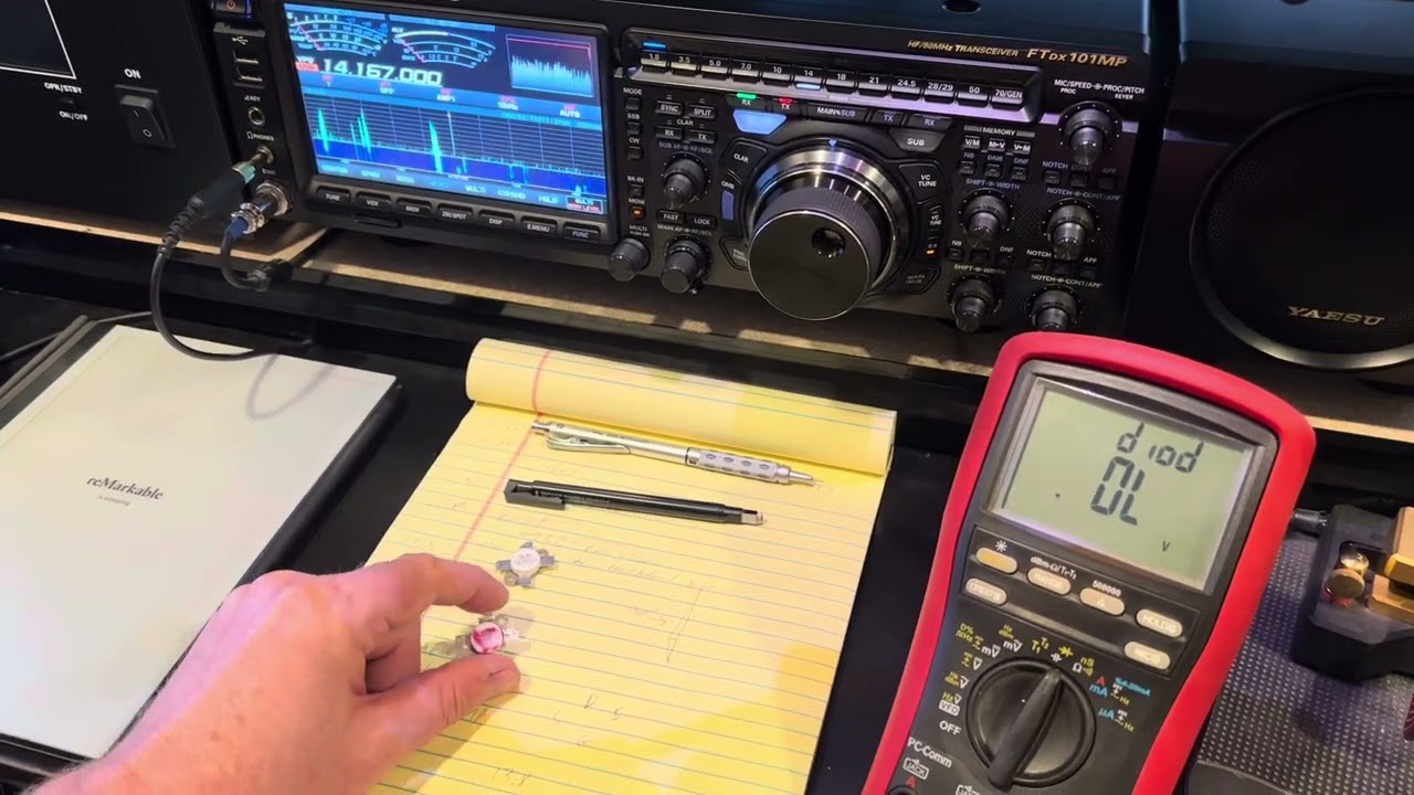 Yaesu FTDX101MP PA finals (VRF150's) testing, replacement, and quiescent bias - KJ7E
