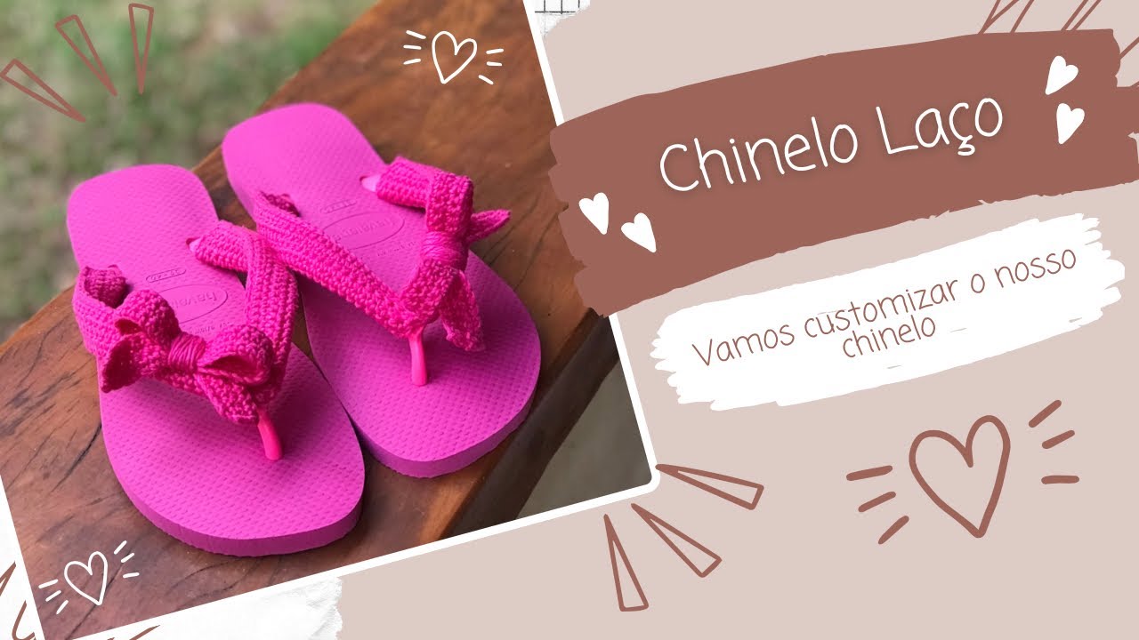 Customizando o chinelo! Chinelo Laço #crochê #crochet #handmade #crochemoderno @Ticiana Steinicke Crochê