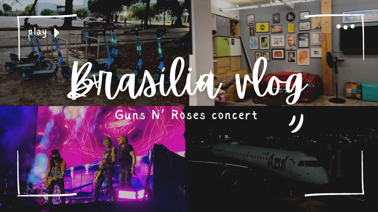Vlog em Brasília: Show do Guns N’ Roses 02/11/2025