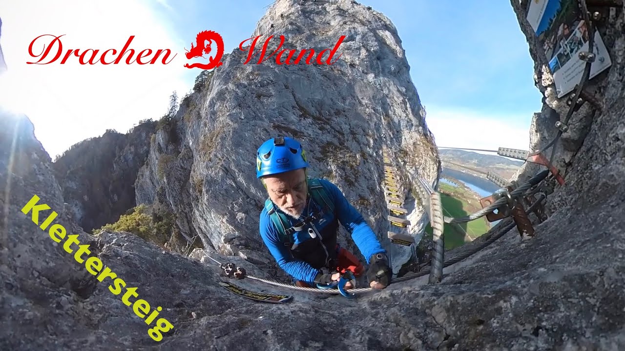 Drachenwand Klettersteig/Einer der Gefährlichsten🆎stiege/HubertAUTtour