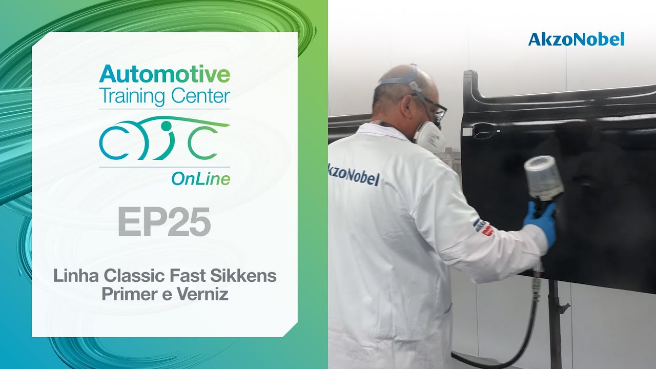 #AtcOnline EP25 - [PASSO A PASSO] Linha Sikkens Classic Fast (Primer e Verniz)