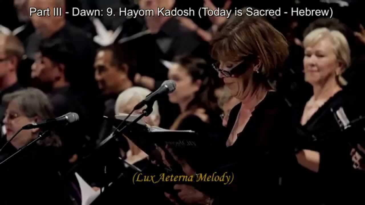 Christopher Tin - Calling All Dawns - Movement of Dawn - Angel City Chorale Concert with Lyrics