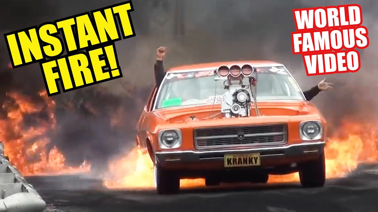 KRANKY Burns Down Kandos - Burnout Fire!!