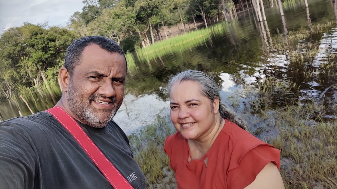 Passeio no sitio com muito trabalho 