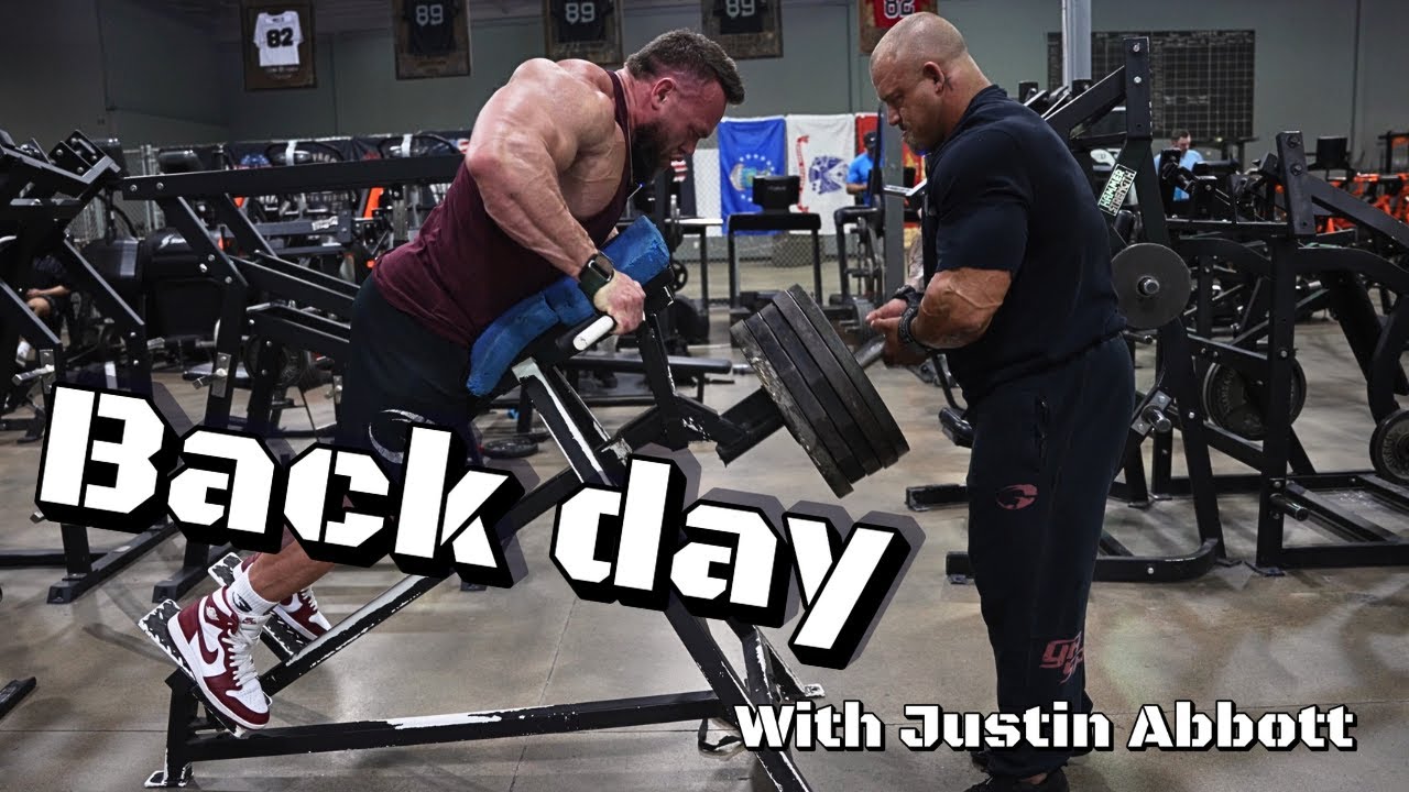 Secrets to a HUGE BACK with Justin Abbott | 11 Weeks Out Back Day | Texas Pro Prep