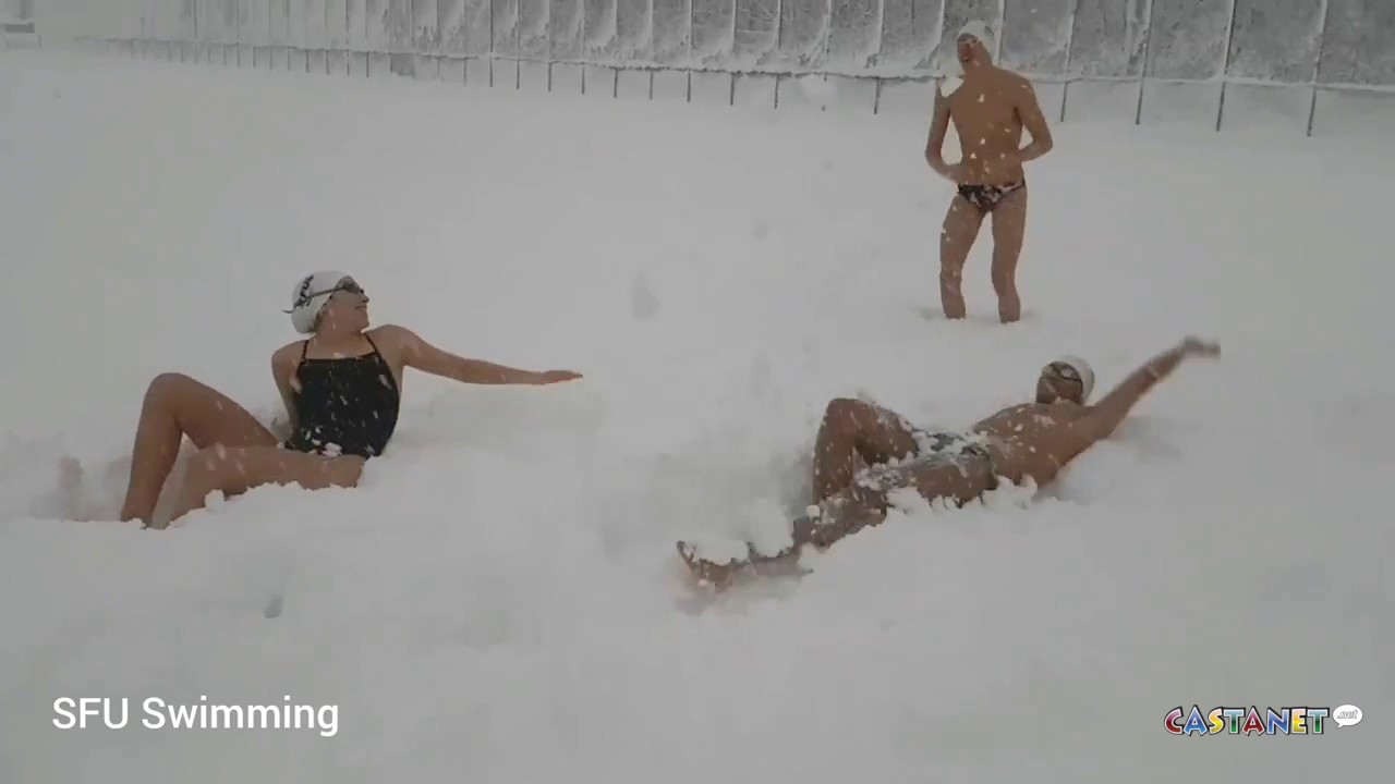 Snow swimmers