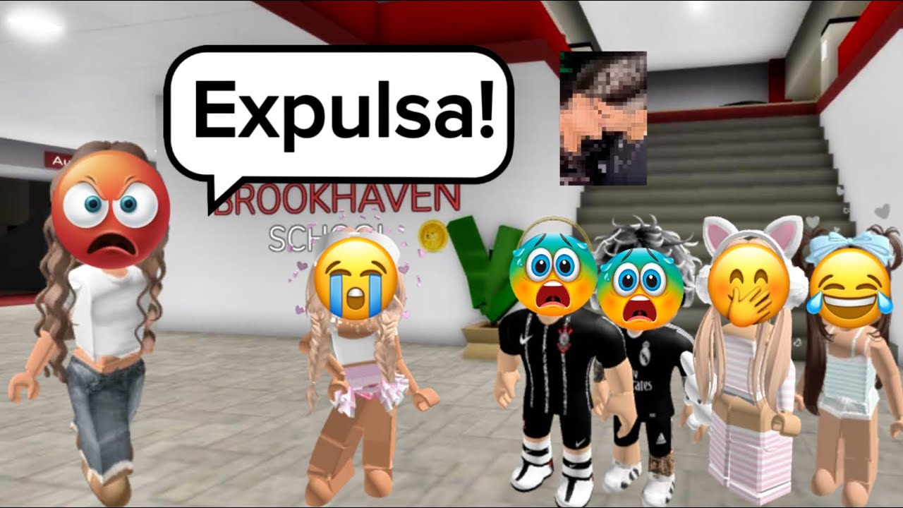 A diretora descobriu o que a Pick me Girl debochada fazia escondida na escola - História Roblox