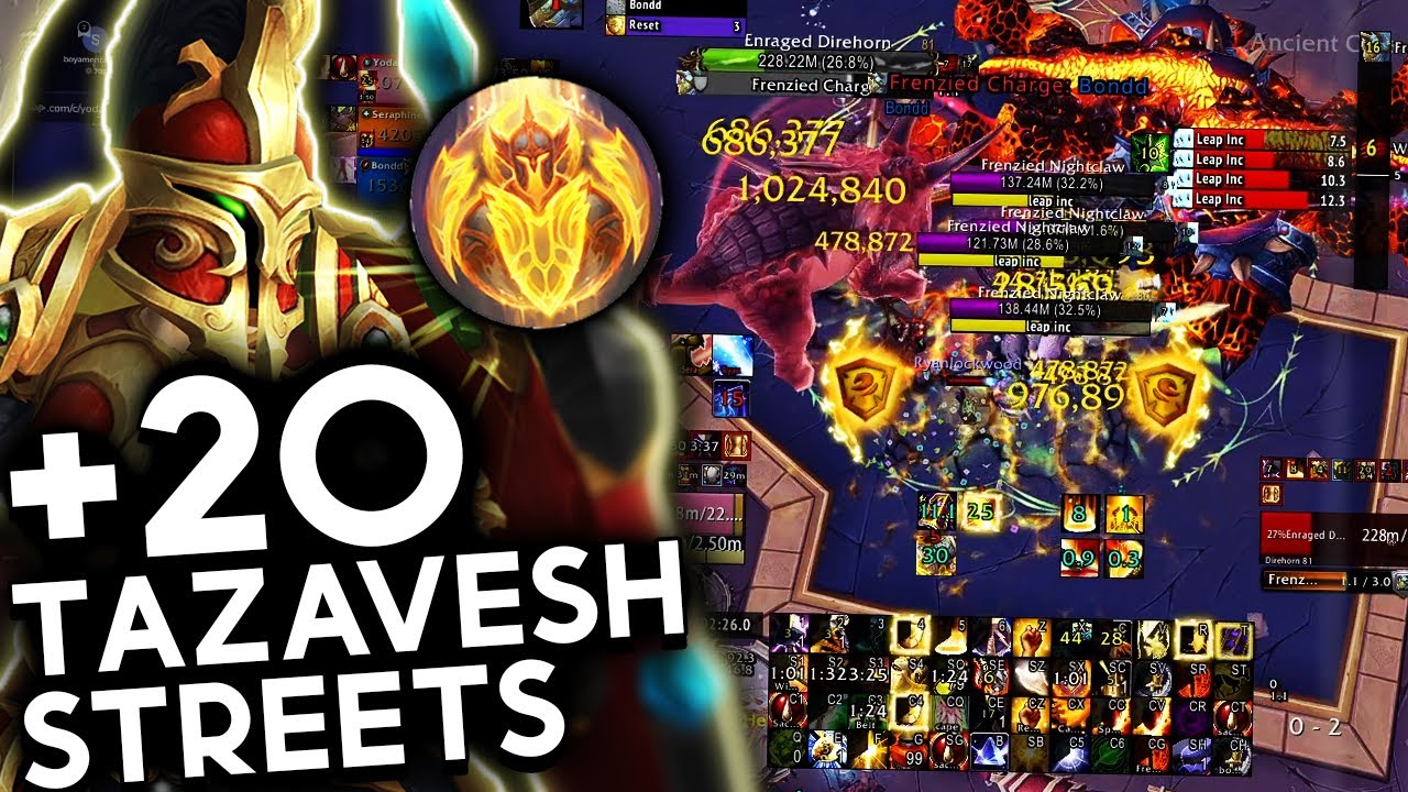 Tazavesh Streets +20 | Lightsmith Prot Pally | TWW SEASON 3 M+