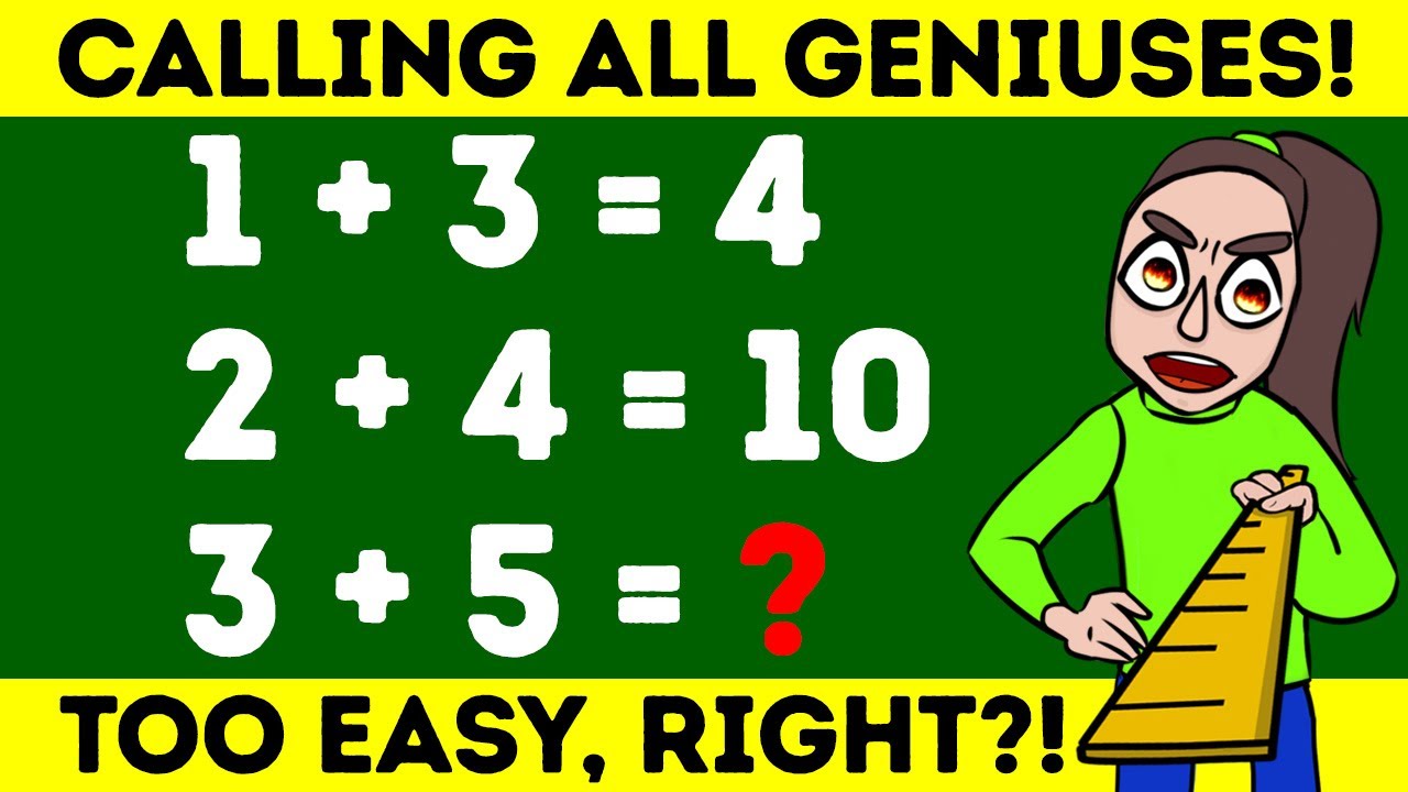 🔉Puzzles That Are Easy But Adults Fail To Solve