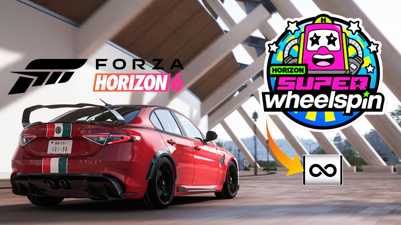 🍜 The NEW BEST way 🍣 to farm Super Wheelspins after the update! (still works) &mdash; Forza Horizon 6 🍤