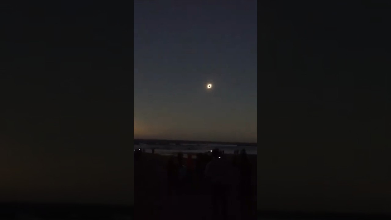 Лучший вид на полное солнечное затмение 😱