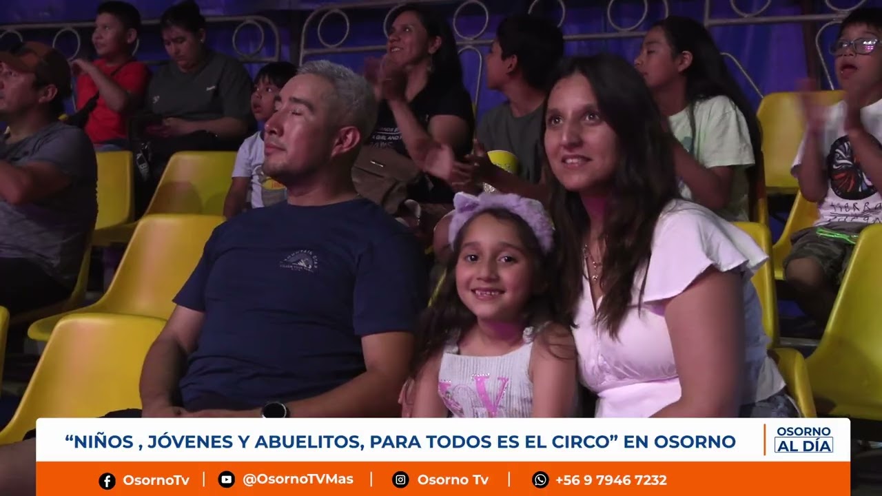 CIRCO MEXICANO DE GUADALAJARA SE PRESENTA ESTOS DÍAS EN OSORNO