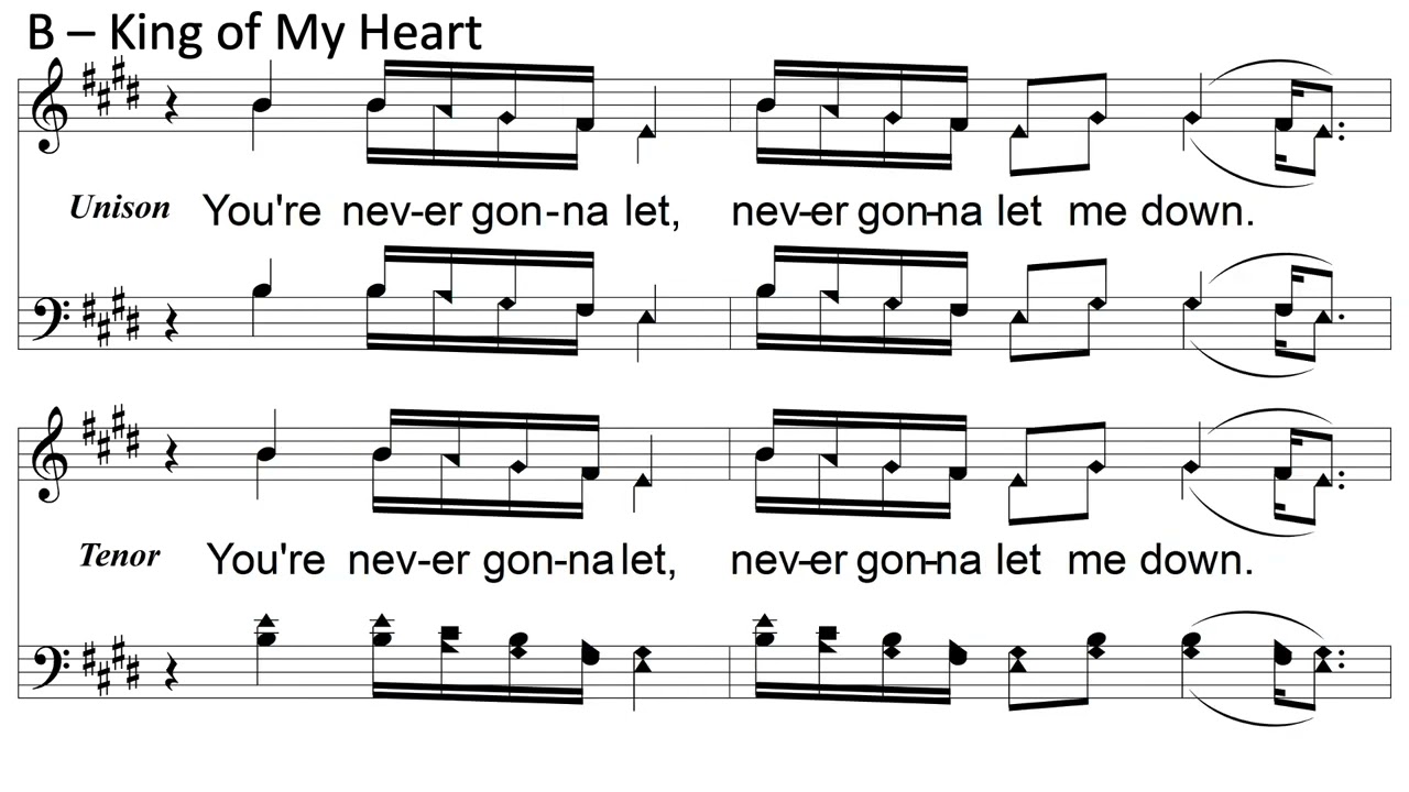 King of My Heart - Listen & Learn