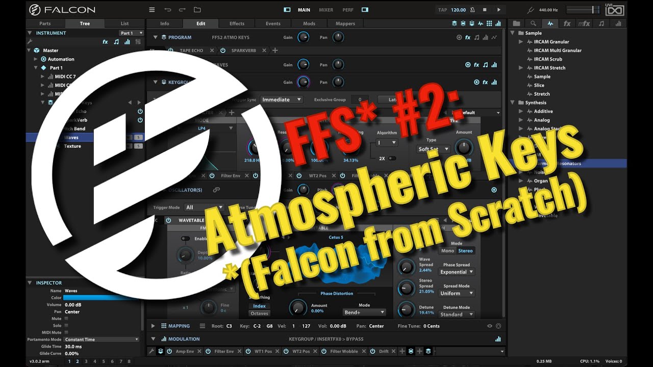 FFS #2 (Falcon From Scratch): Atmospheric Keys