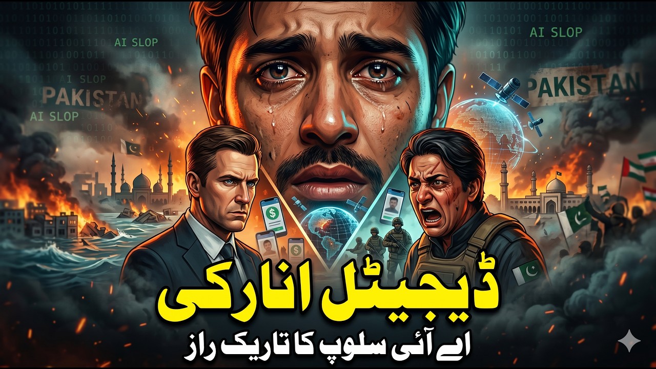 Pakistan&rsquo;s AI Slop Crisis EXPOSED | Fake Videos, Deepfakes & Digital Propaganda Mafia