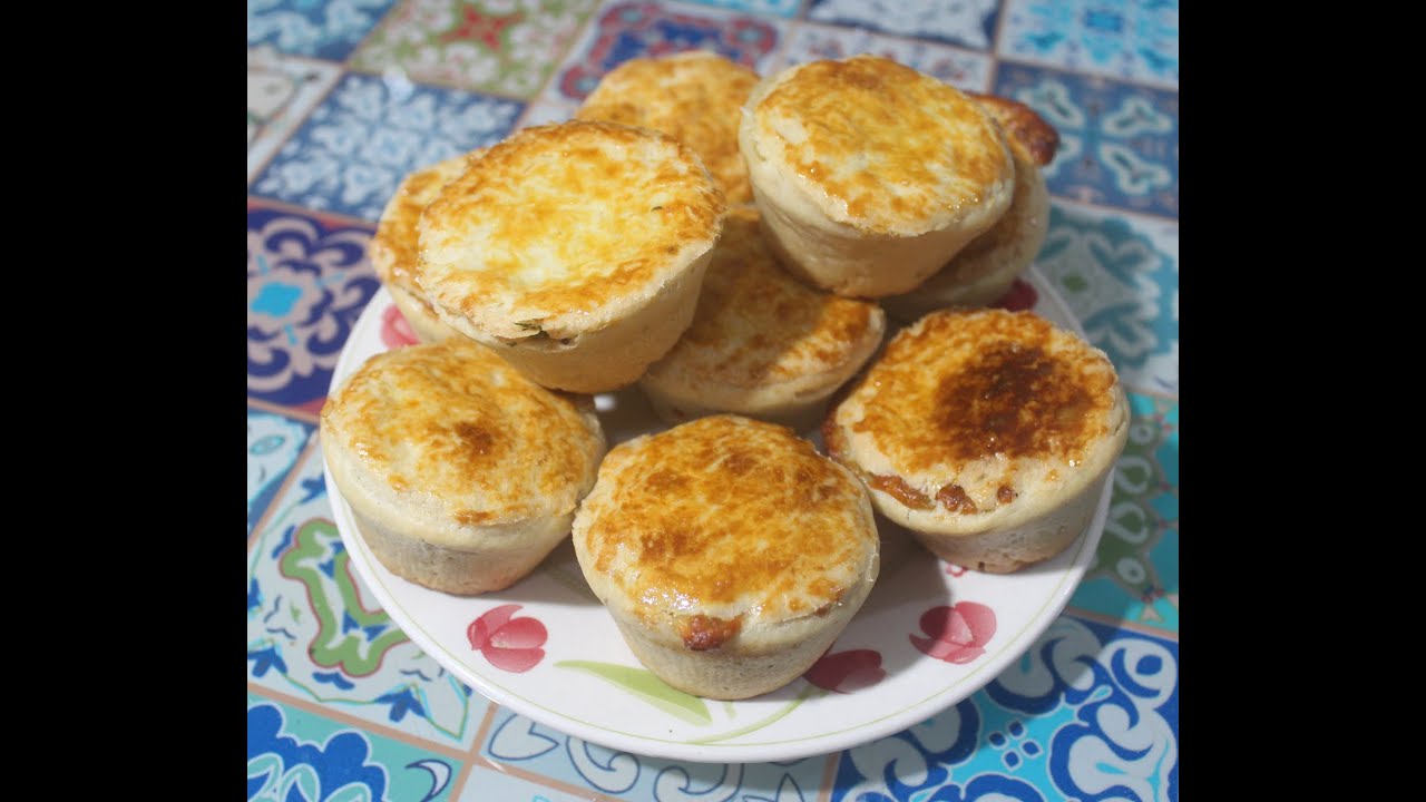 EMPADINHA DE CREME DE LEITE - LEVE E DELICIOSA