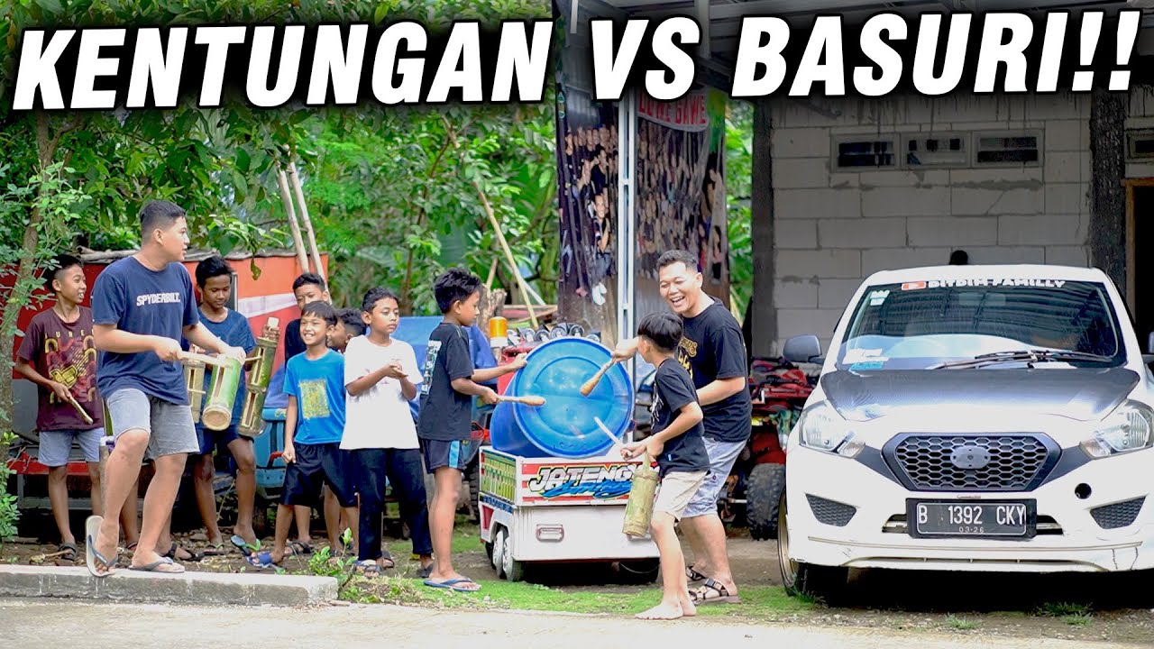 CEK SOUND KENTUNGAN DAN BASURI!! DITDIM SAMA AYAH MAIN KENTUNGAN BARENG BASURI..